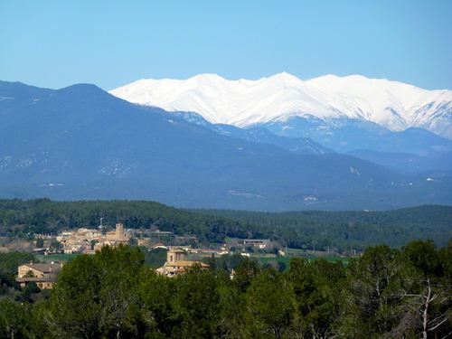 Snow on the Pyrenees